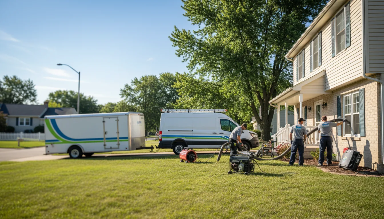 Flooded Basement Restoration And Cleanup With Repair in Deaver, WY near me